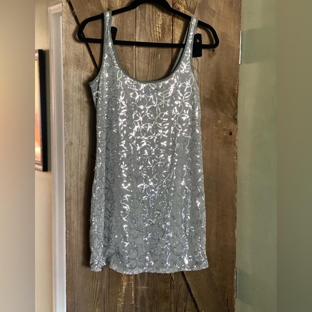Sequin mini dress